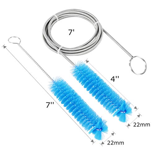 CPAP Tube Cleaning Brush-7 Feet Flexible + 7 Inches Handy Stainless Steel SUNMUBuy Supplements Australia