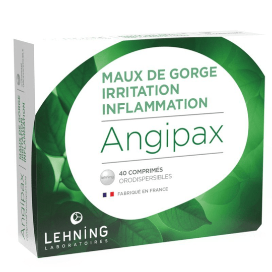Angipax sore throat - homeopathic - 40 Tabs - Maple Wellness Supplements