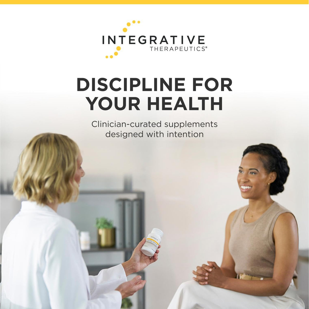 Integrative Therapeutics Cortisol Manager - Balance Cortisol & Support Relaxation for Restful Sleep* - Includes Ashwagandha & L-Theanine for Confidence with Less Stress* - 30 Tablets (15 Servings) - Maple Wellness Supplements