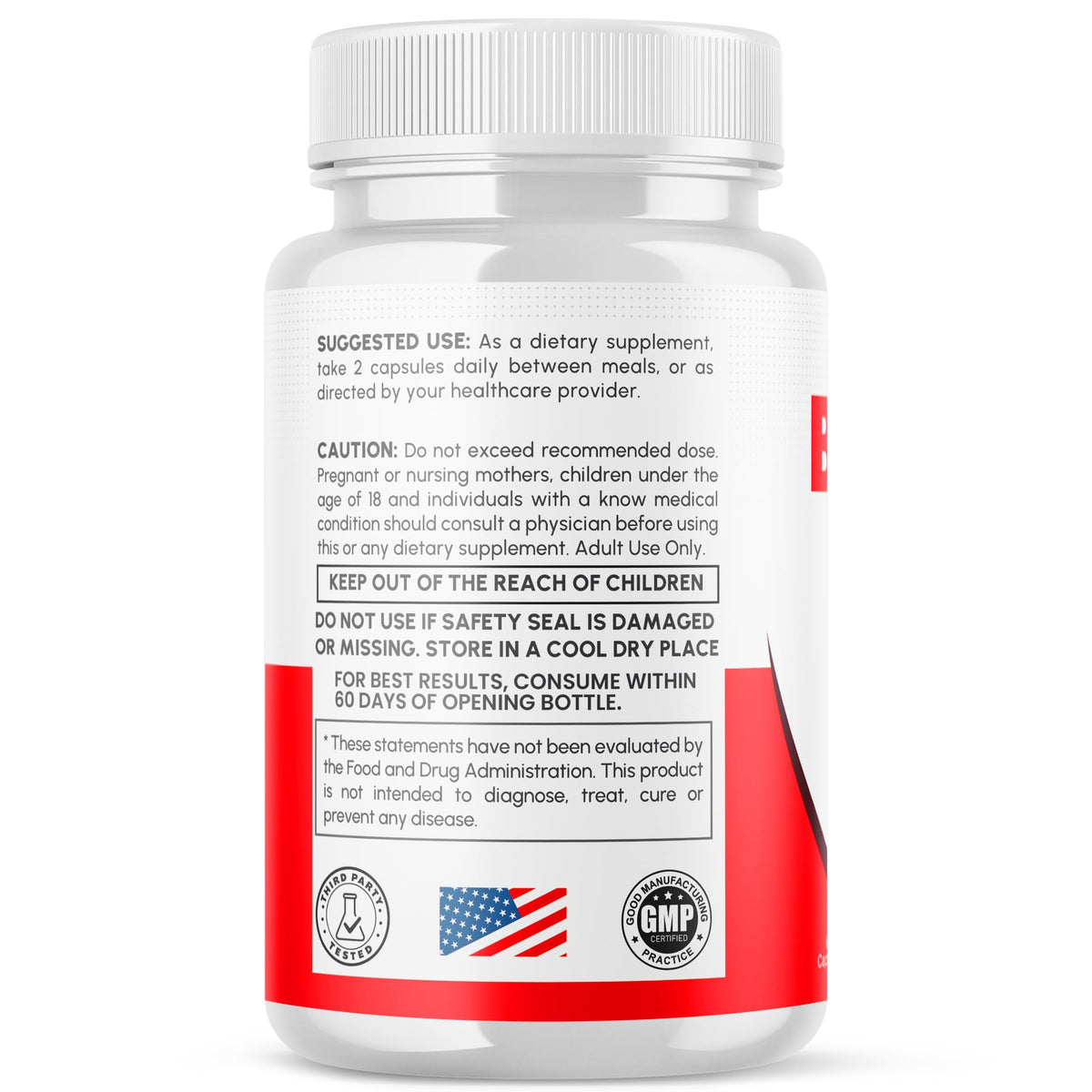 (3 Pack) BioGlyco Flow Blood Optimizer Capsules, Official BioGlyco Flow Pills with All Natural Ingredients, Advanced Health and Wellness Supplement with Maximum Strength Multivitamins (180 Capsules) - Maple Wellness Supplements