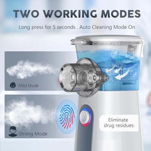 Compact Portable Nebulizer, Mesh Nebulizer, auto-Cleaning Handheld Nebulizer DornvapBuy Supplements Australia