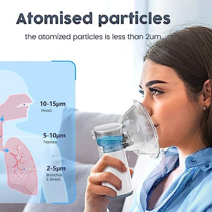 Compact Portable Nebulizer, Mesh Nebulizer, auto-Cleaning Handheld Nebulizer DornvapBuy Supplements Australia