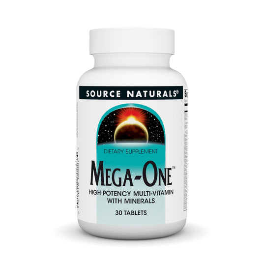 Source Naturals Mega-One Multi-Vitamin with Minerals* - 30 Tablets Source NaturalsBuy Supplements Australia