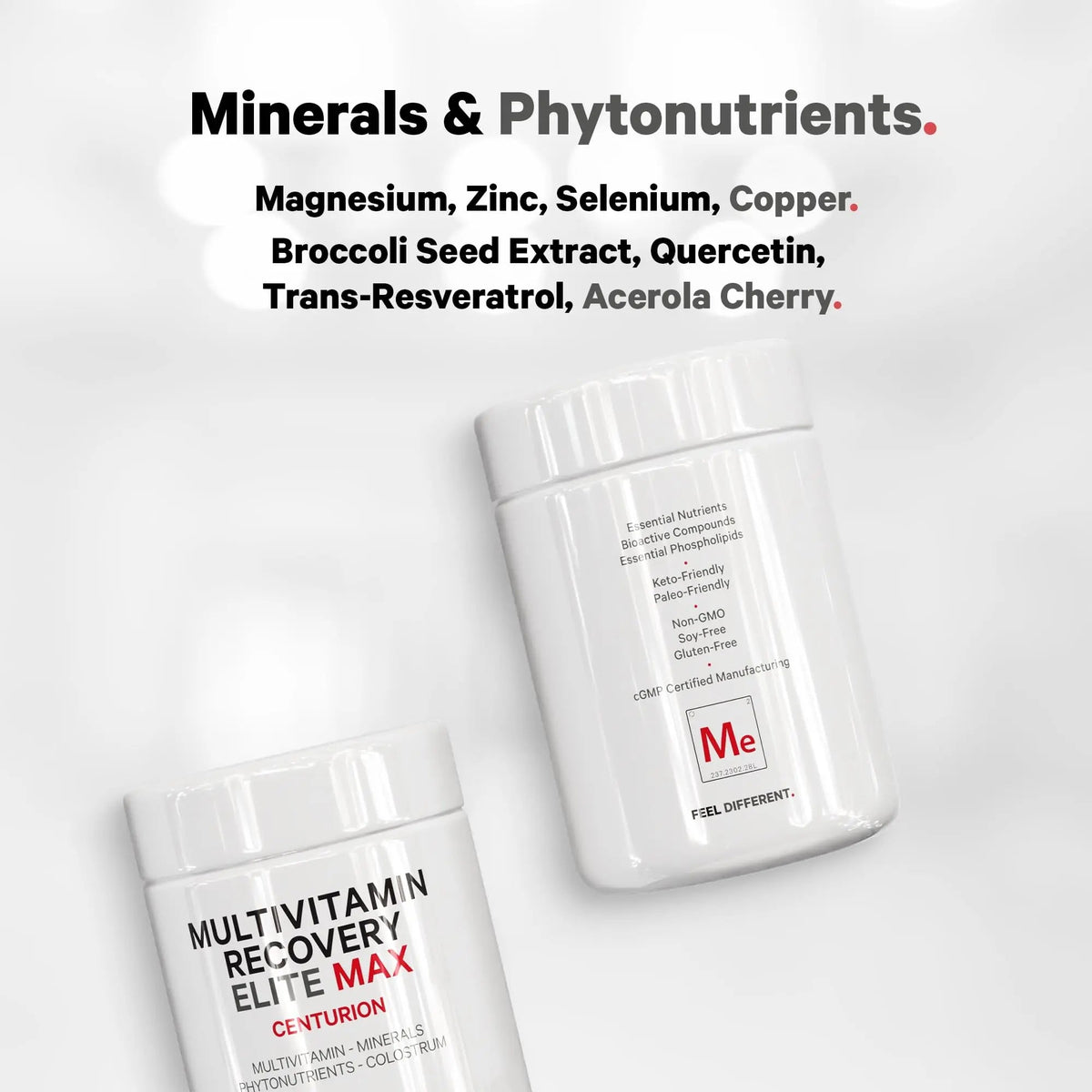 Codeage Multivitamin Recovery Elite Max Supplement - Vitamins A, C, D, E, B-Complex, Essential Minerals, Antioxidants, Colostrum Codeage