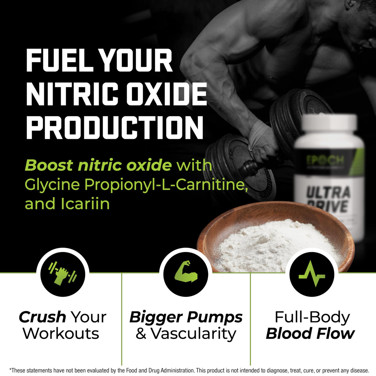 Epoch Nutrition | Ultra Drive – Advanced Performance Formula | Supports Energy, Endurance, and Healthy Circulation | with Tongkat Ali, Icariin & Nitric Oxide Support Epoch Nutrition SciencesBuy Supplements Australia