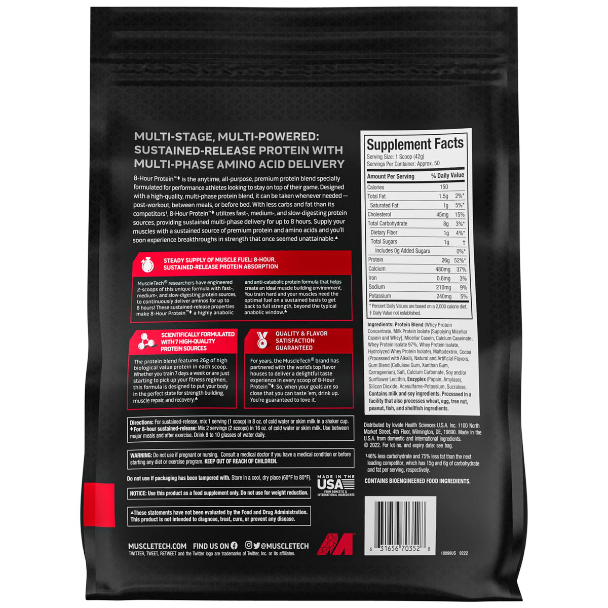 Muscletech Whey Protein Powder Phase8 Protein Powder & Platinum Multivitamin MuscletechBuy Supplements Australia