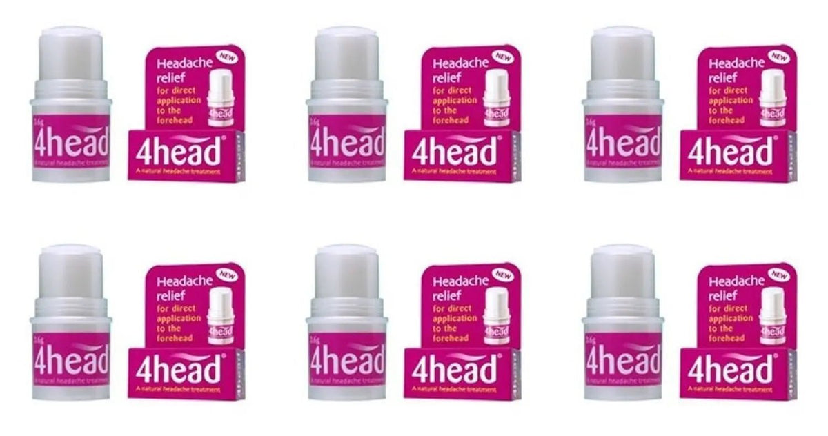 Dendron 4Head Headache Treatment 3.6.g - Pack of 6 - Maple Wellness Supplements