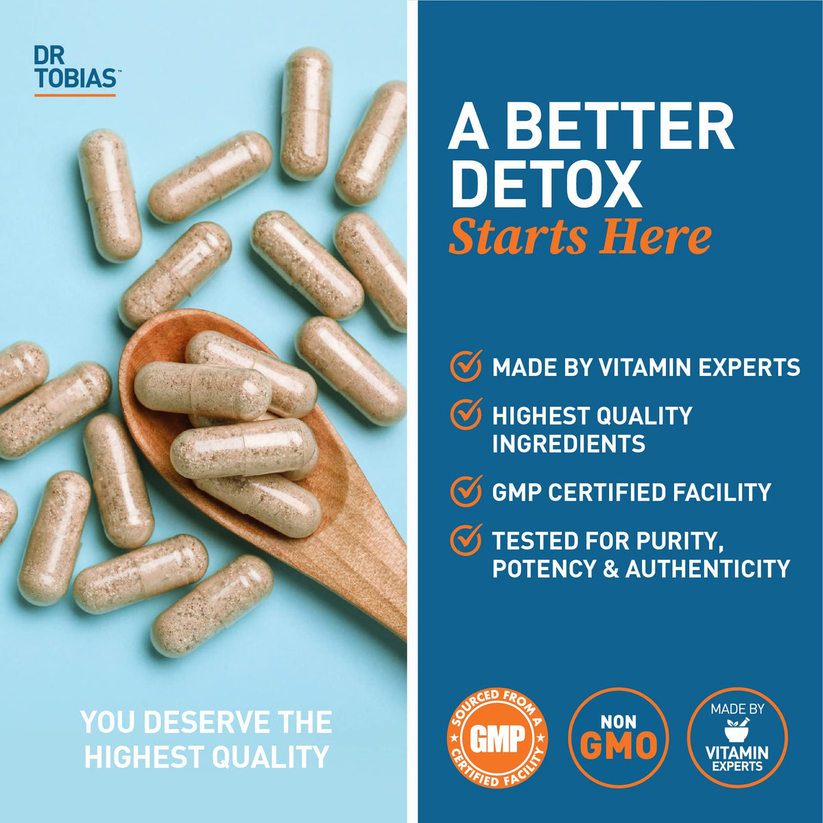 Dr. Tobias Lung Health and Oregano & Caprylic Acid Blend, Supports Lung Cleanse & Detox, Intestinal Health, Immune Support with Prebiotics & Herbs for Women & Men - Maple Wellness Supplements