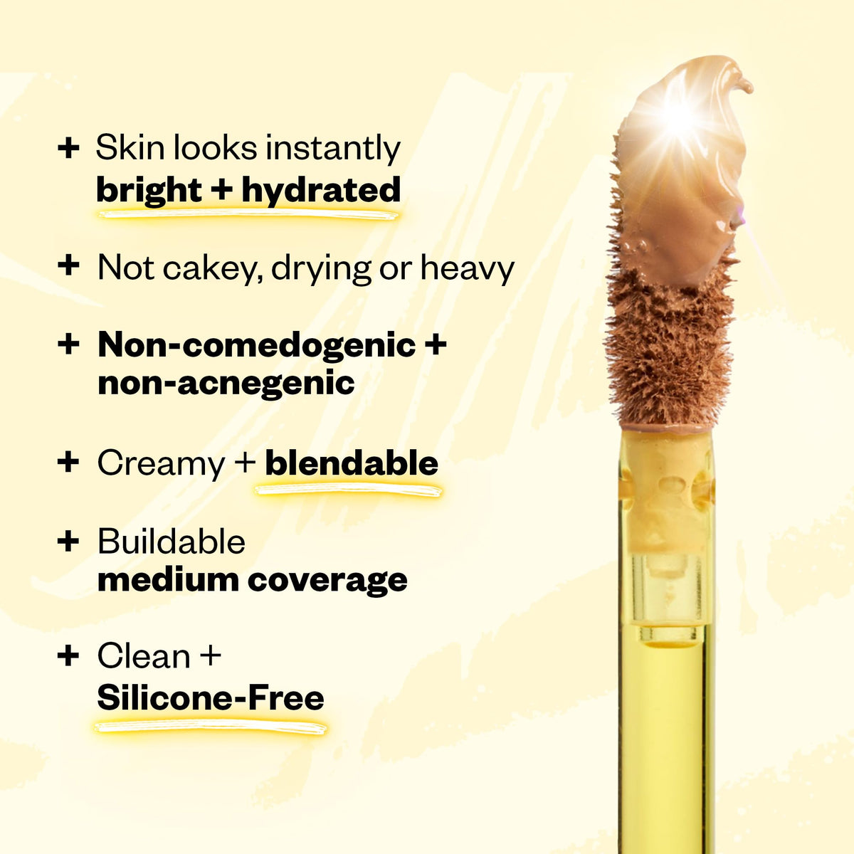 Kosas Revealer Concealer – Medium Coverage Hydrating Under Eye & Face Concealer with Hyaluronic Acid, Tone 04 N - Maple Wellness Supplements