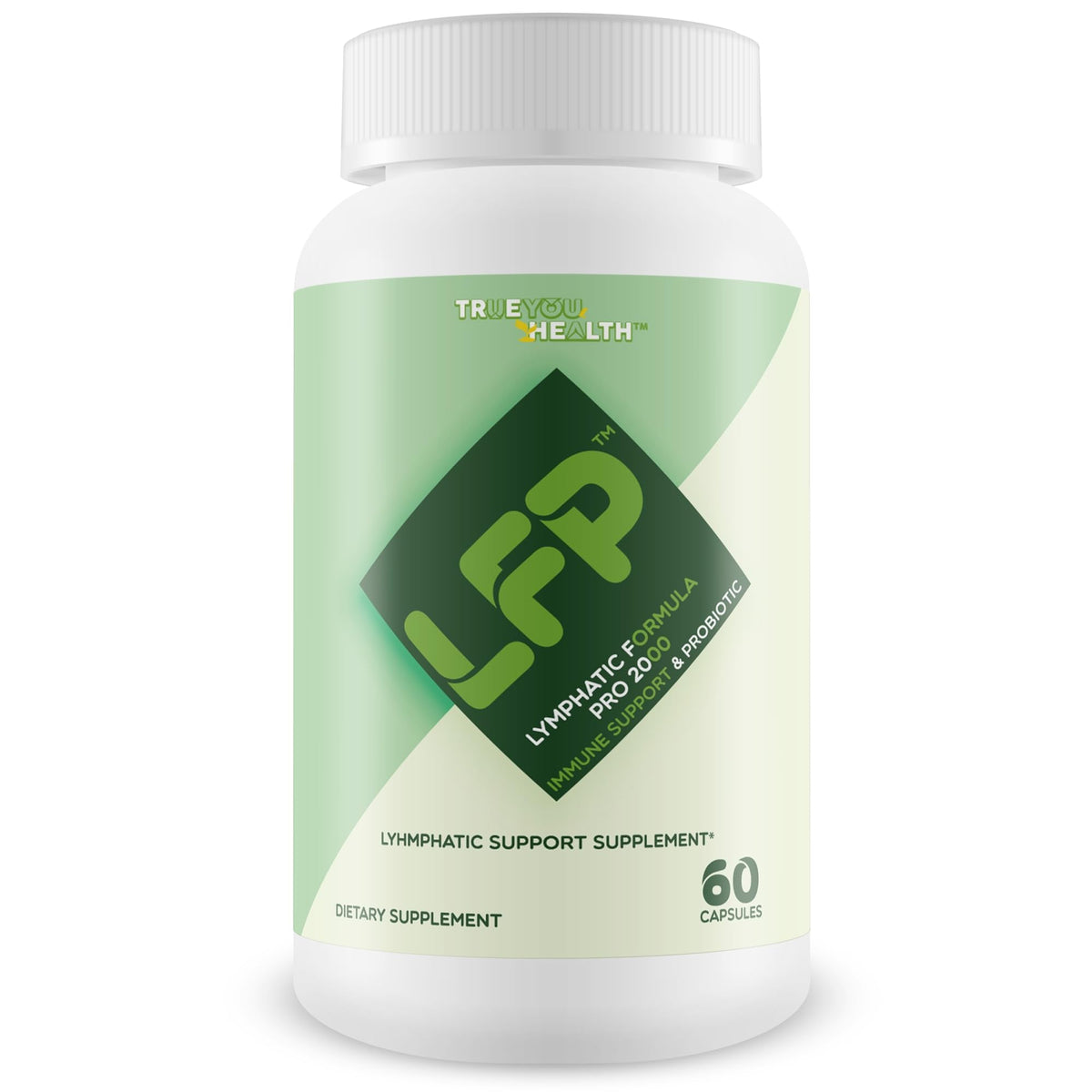 LFP - Lymphatic Formula Pro 2000 Immune Support & Probiotic - Lymphatic Support Supplement to Promote Healthy Immune System & Lymphatic Function - Aid Immune Response, Gut Health, & Overall Health - Maple Wellness Supplements