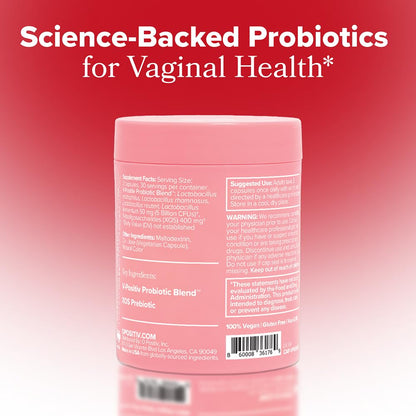 O Positiv URO Vaginal Probiotics for Women pH Balance with Prebiotics & Lactobacillus – Vaginal Health Supplement – Promote Healthy Vaginal Odor & Flora, 60 Count (Pack of 1), 1 Month Supply - Maple Wellness Supplements