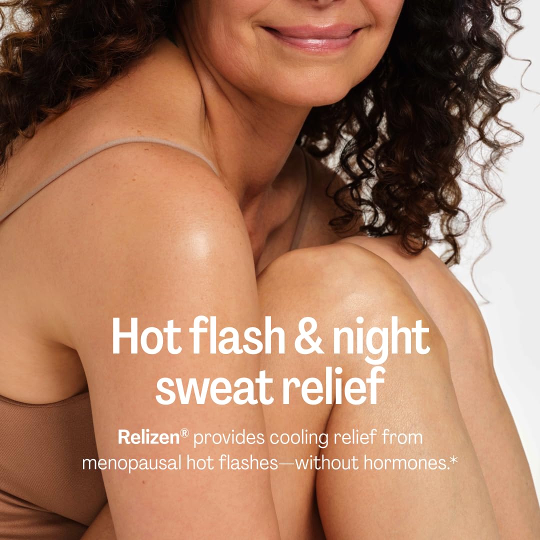 Relizen by Bonafide. Relief from Menopausal Hot Flashes & Night Sweats. — 2-Month Supply (120 Tablets) - Maple Wellness Supplements