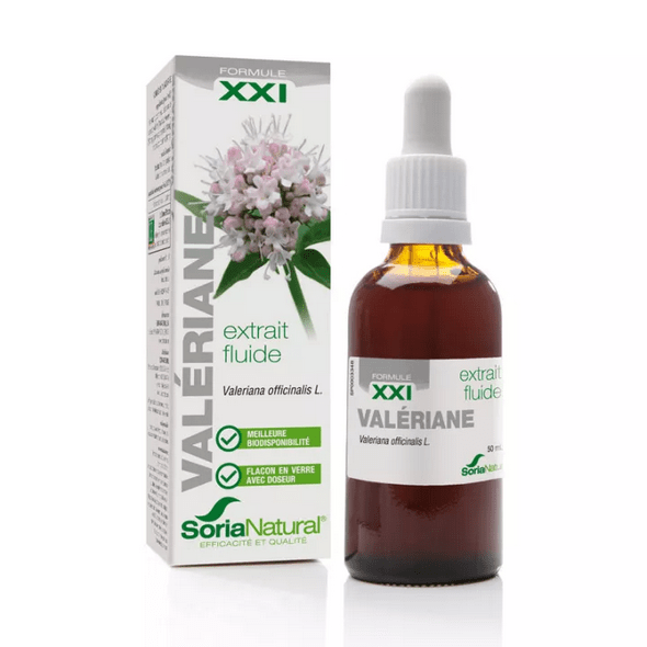 Soria Natural Valerian Fluid extract 50 ml - Maple Wellness Supplements