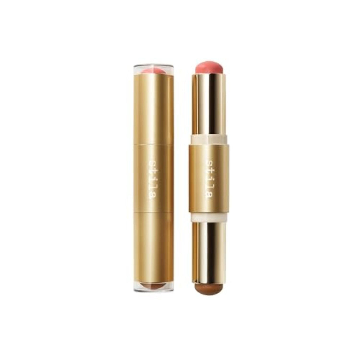 Stila Blush & Bronze Hydro-Blur Cheek Duo, Grapefruit & Caramel - Maple Wellness Supplements