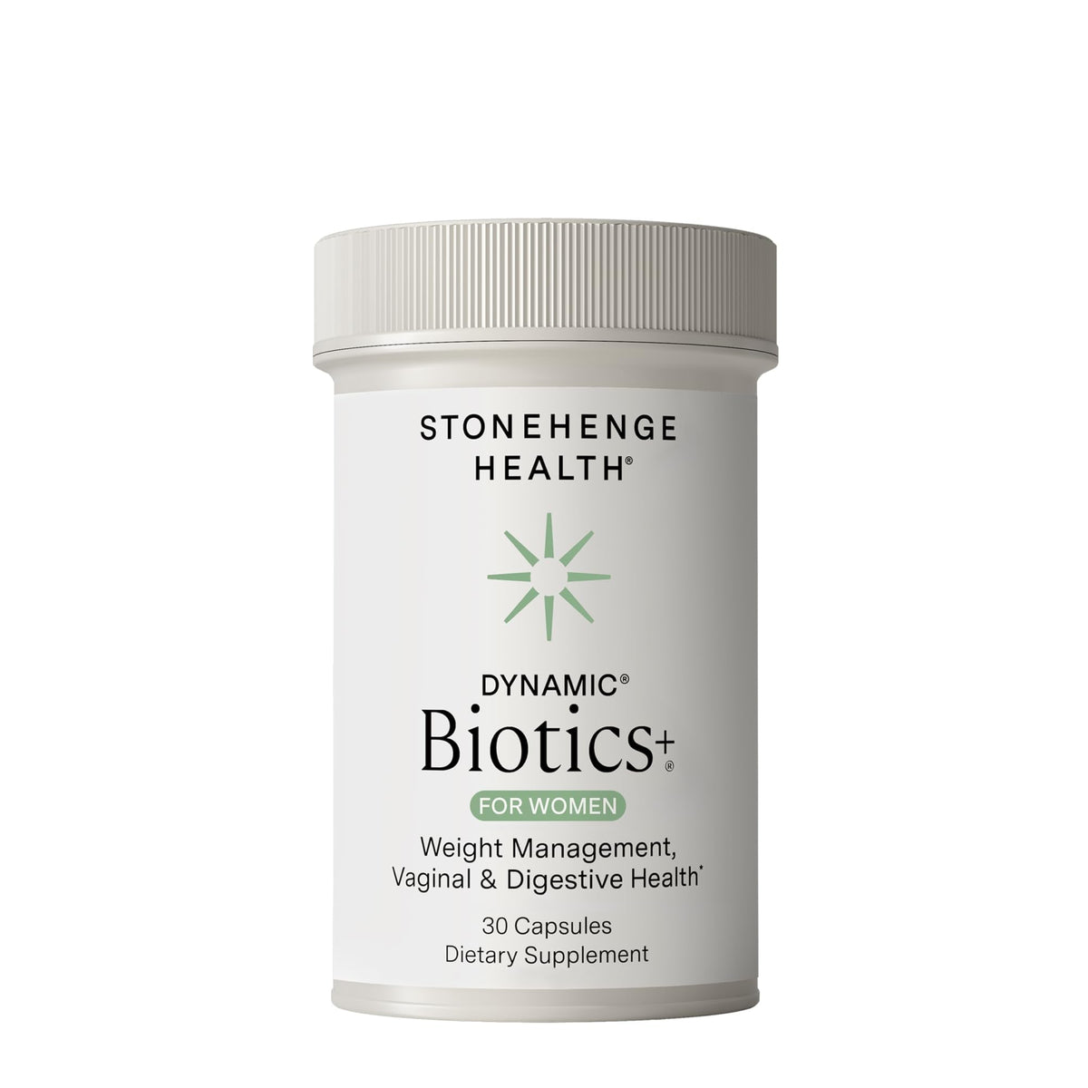Stonehenge Health Biotics for Women Probiotic 70 Billion CFU, 24 Strains + Prebiotic Fiber, Weight Management, Focus & Mood, Digestive, Vaginal & Immune Support - Maple Wellness Supplements